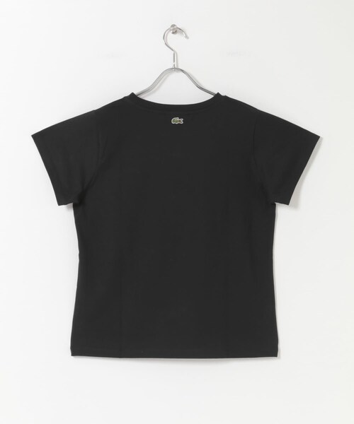 URBAN RESEARCH DOORS(アーバンリサーチドアーズ)の「LACOSTE コンパクトブランドネームロゴTシャツ(Tシャツ/カットソー・レディース・WHITE/BLACK/SENCHA・36)」の9枚目の写真
