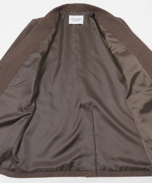 URBAN RESEARCH Sonny Label（アーバンリサーチサニーレーベル）の「ツイードテーラードジャケット（テーラードジャケット・レディース・ブラウン/ダークブラウン・Free）」の13枚目の写真