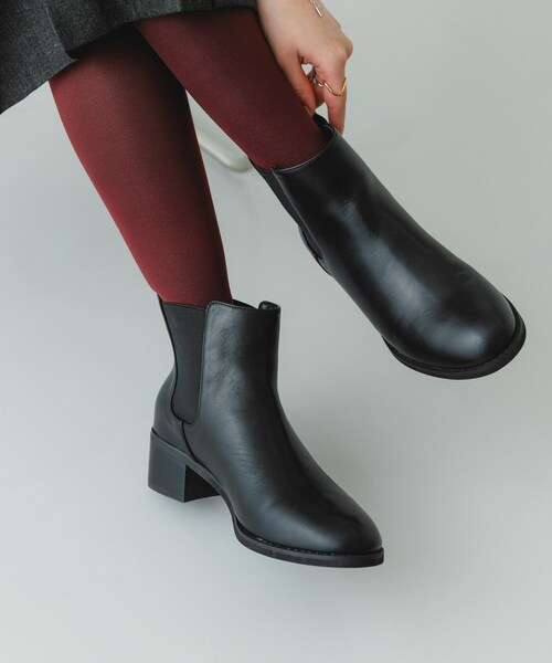 RODE SKO（ロデスコ）の「撥水サイドゴアブーツ（ブーツ・レディース・BLACK/D.BROWN/D.BROWN/S・36/37/38）」の10枚目の写真