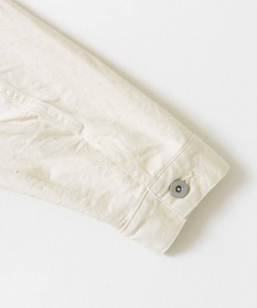 URBAN RESEARCH DOORS（アーバンリサーチドアーズ）の「STILL BY HAND　10oz denim jacket（デニムジャケット・メンズ・ECRU/NAVY・46/48）」の5枚目の写真