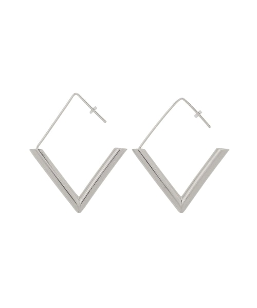 ELENDEEK（エレンディーク）の「V LARGE PIERCE（ピアス（両耳用）・レディース・シルバー/ゴールド・F）」の3枚目の写真