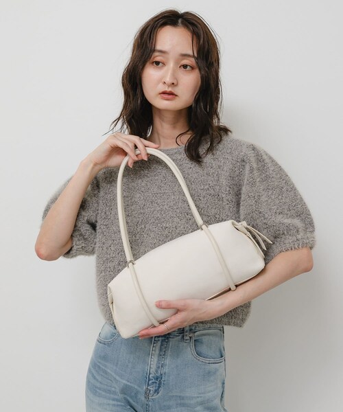SENSE OF PLACE by URBAN RESEARCH(センスオブプレイスバイアーバンリサーチ)の「FSコンビワイドバッグ(トートバッグ・レディース・IVORY/BLACK/CAMEL・One)」の8枚目の写真