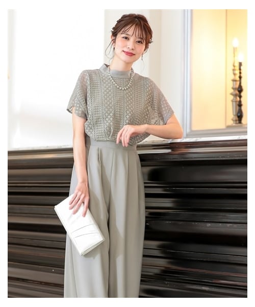 nissen（ニッセン）の「【結婚式・パーティードレス】スタンド