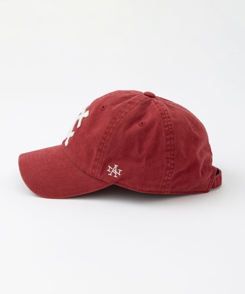 ADAM ET ROPE'(アダムエロペ)の「【AMERICAN NEEDLE】BASEBALL CAP(キャップ・レディース・ブラック/レッド・F)」の14枚目の写真