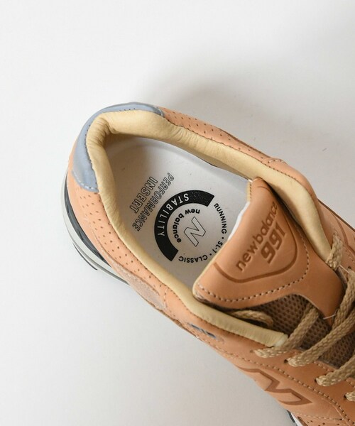 ADAM ET ROPE'（アダムエロペ）の「【New Balance】NB M991 VT（スニーカー・メンズ・ベージュ・26.0/26.5/27.0/27.5/28.0/28.5/29.0）」の13枚目の写真