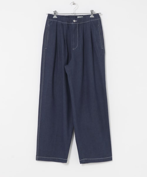 URBAN RESEARCH DOORS(アーバンリサーチドアーズ)の「FORK&SPOON TCデニムイージーパンツ(その他パンツ・メンズ・BLACK/BLUE・4/5)」の2枚目の写真