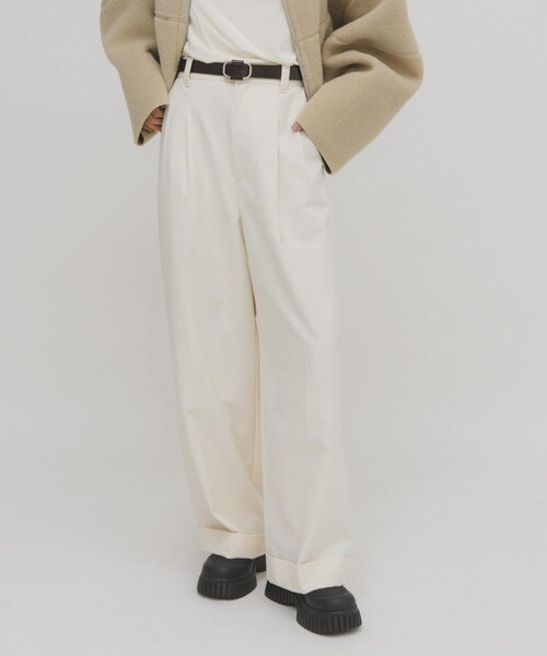 KBF（ケイビーエフ）の「ホールレスレザーベルト（ベルト・レディース・BLACK/CAMEL/D.BROWN・one）」の14枚目の写真