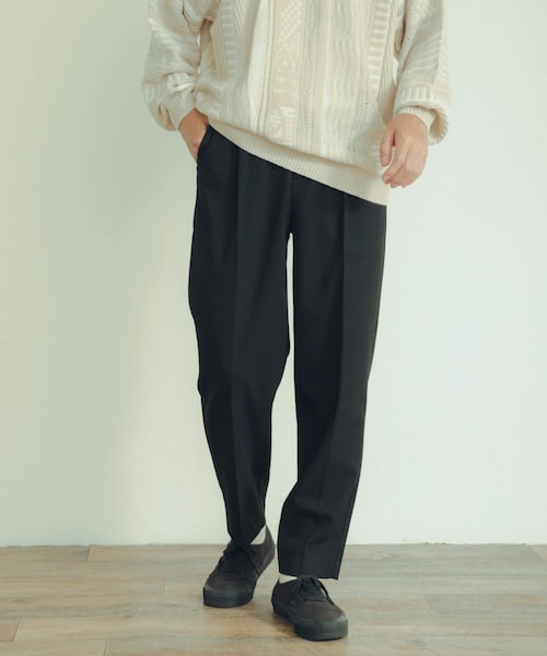 ITEMS URBANRESEARCH（アイテムズ アーバンリサーチ）の「吸湿発熱 TRストレッチ起毛パンツ（その他パンツ・メンズ・CHA/BLK/MOC/NVY・M/L）」の21枚目の写真