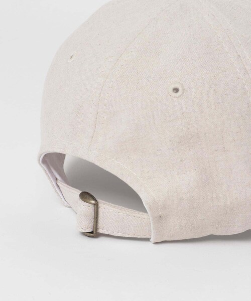 SMELLY（スメリー）の「シンプルリネンキャップ（キャップ・レディース・IVO/BEG/BLK・-）」の10枚目の写真