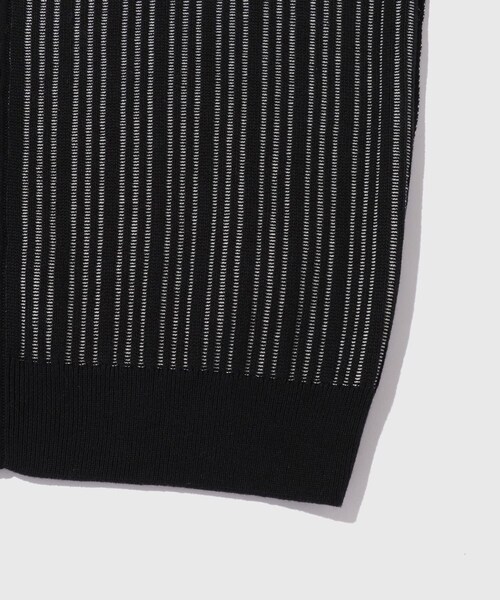 ADAM ET ROPE'(アダムエロペ)の「【mfpen/エムエフペン】Formal Cardigan(カーディガン/ボレロ・メンズ・ブラック・M/S)」の8枚目の写真