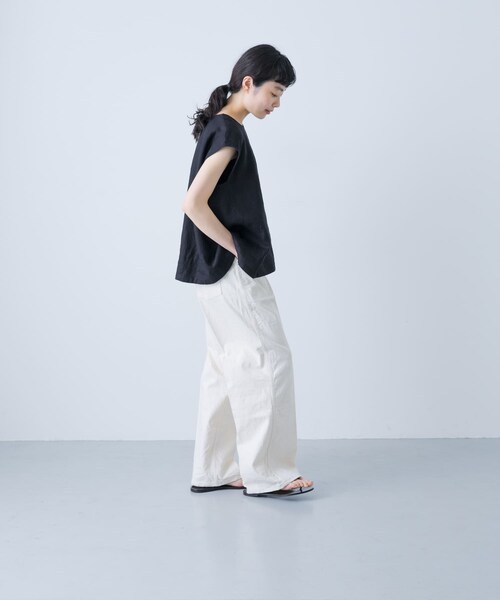 かぐれ(カグレ)の「HARi RANCH PANTS(その他パンツ・レディース・WHITE・2/3)」の9枚目の写真