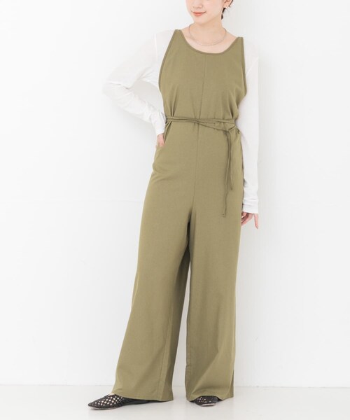 URBAN RESEARCH(アーバンリサーチ)の「BASERANGE OTAY JUMPSUIT(つなぎ/オールインワン・レディース・LUA GREEN・S)」の5枚目の写真