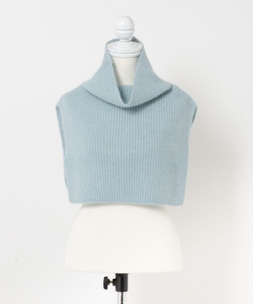 かぐれ（カグレ）の「TICCA　ヤクニットスヌード（ストール/ショール・レディース・ivory/light blue/grey・FREE）」の20枚目の写真