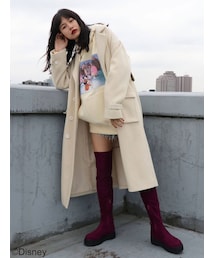 バックプリーツチェスターコート