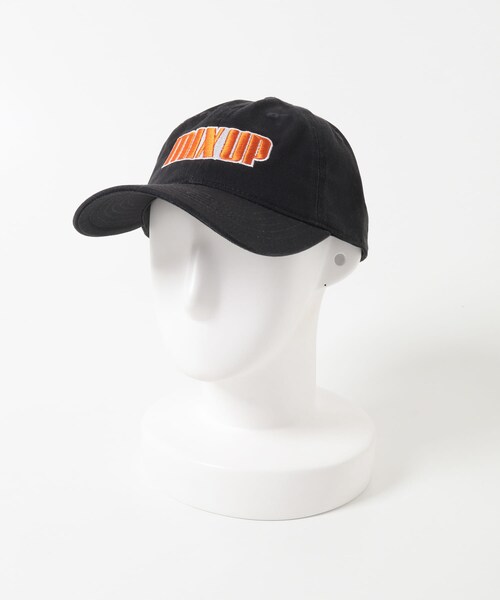 THE GOODLAND MARKET（ザグッドランドマーケット）の「77circa　original embroidery cap MIX UP（キャップ・レディース・black/navy・One）」の6枚目の写真