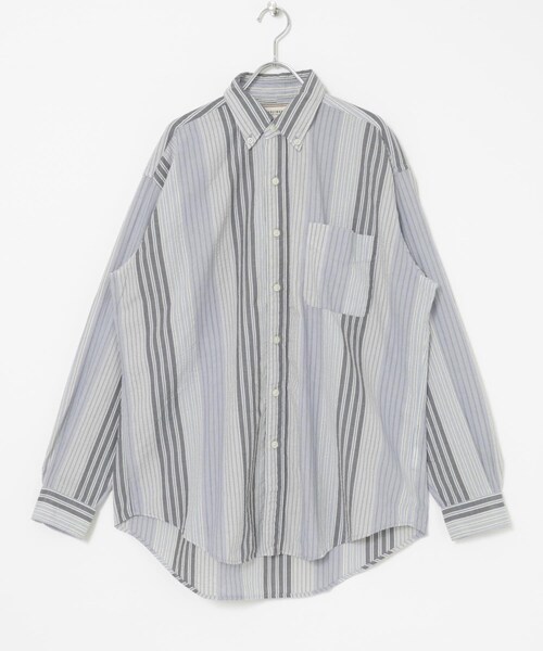 URBAN RESEARCH（アーバンリサーチ）の「FREEMANS SPORTING CLUB　CHRYSTIE SHIRT（シャツ/ブラウス・メンズ・グリーン/ブルー・S/M）」の2枚目の写真