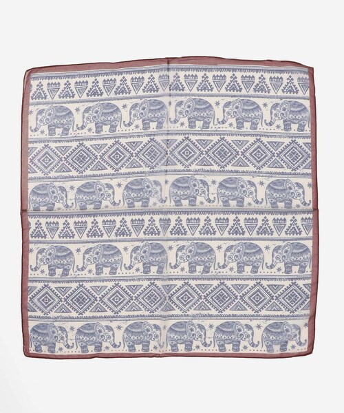 KBF（ケイビーエフ）の「シアーアソートスカーフ（バンダナ/スカーフ・レディース・KHAKI/BLUE/RED・One）」の2枚目の写真