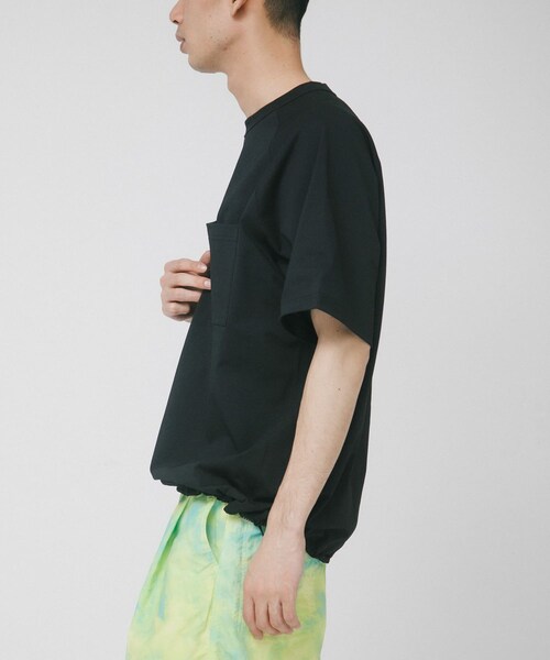 EKAL(エカル)の「DRY OUT BALLOON FIT T-SHIRTS(Tシャツ/カットソー・メンズ・ホワイト/ネイビー/チャコール/ピンク/ブラウン/ブラック・M/L)」の16枚目の写真