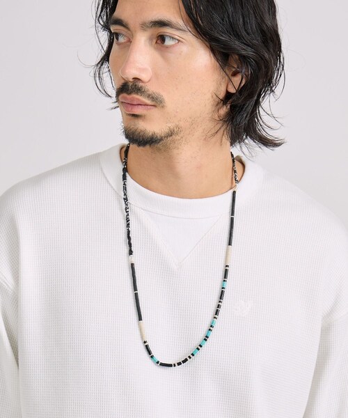 Saturdays NYC（サタデーズ ニューヨークシティ ）の「MIKIA x Saturdays NYC Bandana（ネックレス・レディース・ブラック/グリーン/レッド・F）」の14枚目の写真