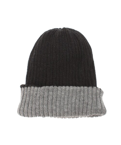 LAGUNAMOON（ラグナムーン）の「リバーシブルニットキャップ（その他雑貨・レディース・ホワイト/グレー/ブラック・F）」の9枚目の写真