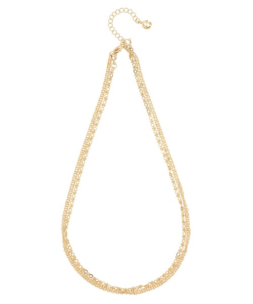 EMODA（エモダ）の「ダブルチェーン2WAYネックレス（ネックレス・レディース・シルバー/ゴールド・F）」の5枚目の写真