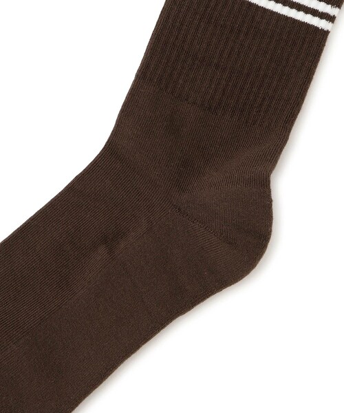 ADAM ET ROPE'（アダムエロペ）の「【HUNTER for ADAM ET ROPE'】別注 HUNTER BRANDED CREW 2PACK SOCKS（ソックス/靴下・レディース・ブラウン・M/S）」の12枚目の写真