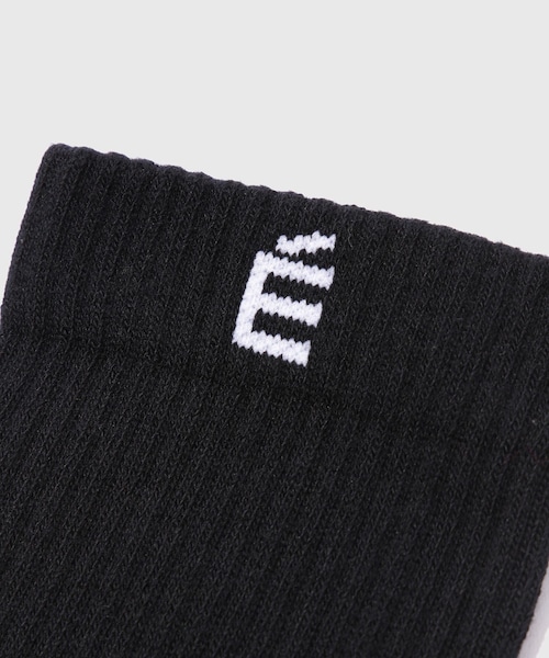 ADAM ET ROPE'(アダムエロペ)の「【Etudes Studio/エチュードストゥディオ】RIB SOCKS(ソックス/靴下・メンズ・ブラック・F)」の6枚目の写真
