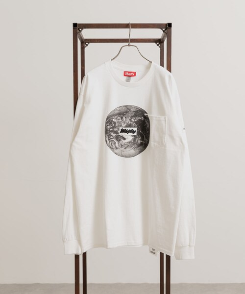 THE GOODLAND MARKET（ザグッドランドマーケット）の「That’s　RE the Long Tee (Earth)（Tシャツ/カットソー・メンズ・BK/WH・M/L/XL）」の18枚目の写真