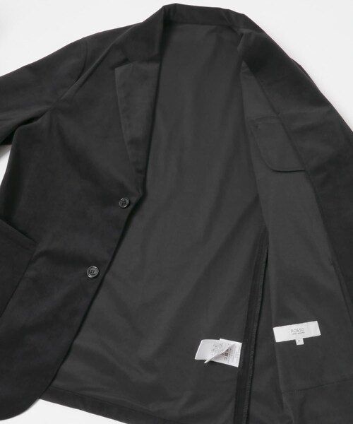 URBAN RESEARCH ROSSO（アーバンリサーチロッソ）の「『XLサイズあり』起毛カットツイルセットアップ（セットアップ・メンズ・BLACK/NAVY/BRN KHAKI・S/M/L/XL）」の14枚目の写真