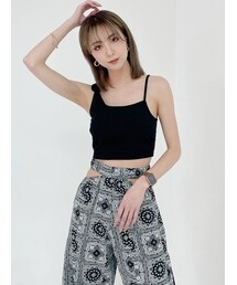 GYDA | ワンショルtieデザインキャミビスチェ(キャミソール)