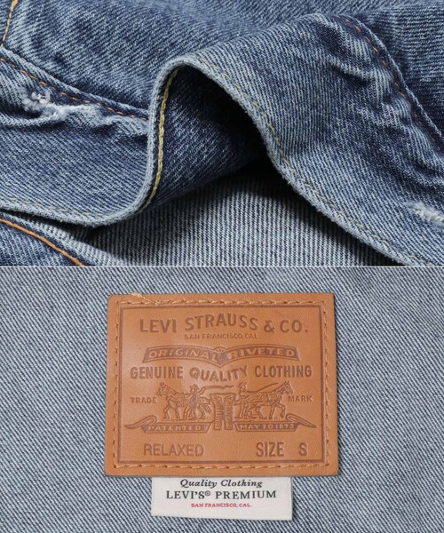 URBAN RESEARCH Sonny Label（アーバンリサーチサニーレーベル）の「Levi’s　TYPE1 TRUCKER（デニムジャケット・レディース・TRUCKER・S）」の8枚目の写真