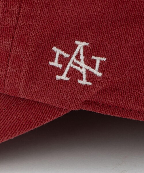 ADAM ET ROPE'(アダムエロペ)の「【AMERICAN NEEDLE】BASEBALL CAP(キャップ・レディース・ブラック/レッド・F)」の19枚目の写真