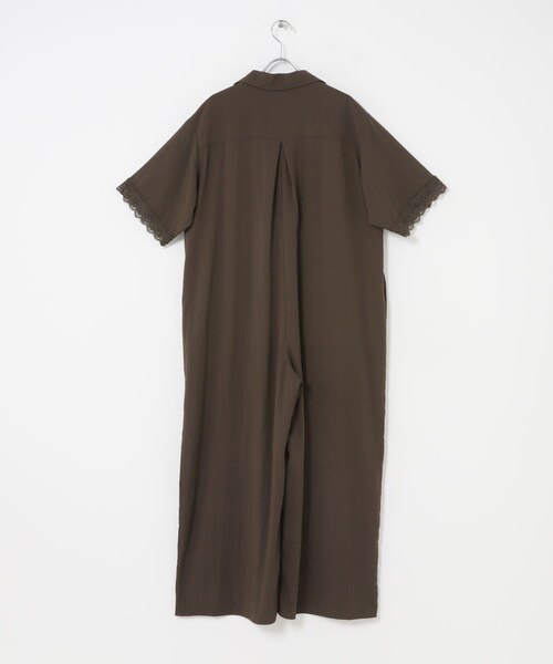 ITEMS URBANRESEARCH(アイテムズ アーバンリサーチ)の「レースドッキングオールインワン(つなぎ/オールインワン・レディース・BLK/D/BRN・Free)」の20枚目の写真