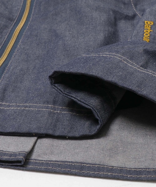 URBAN RESEARCH DOORS(アーバンリサーチドアーズ)の「Barbour FRECKLETON CASUAL JACKET(デニムジャケット・レディース・INDIGO・10)」の8枚目の写真