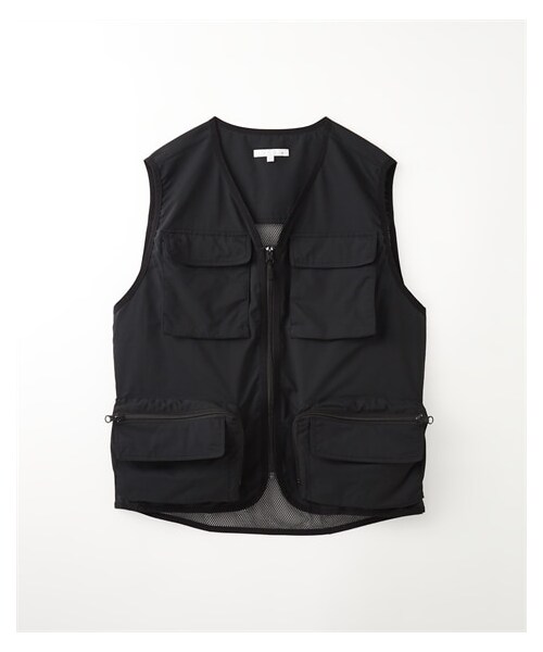 nissen（ニッセン）の「メッシュベスト（ベスト・メンズ・カーキ/黒・M/L/LL/3L/4L/5L/6L/8L/10L）」の4枚目の写真