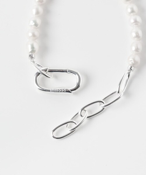URBAN RESEARCH ROSSO（アーバンリサーチロッソ）の「in mood　CLIP PEARL BRACELET（ブレスレット・レディース・SV・-）」の5枚目の写真