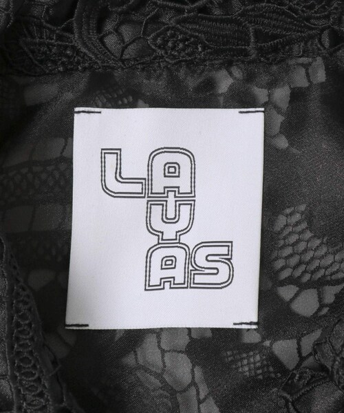 URBAN RESEARCH DOORS(アーバンリサーチドアーズ)の「LAYAS LACE COVERALL(カバーオール・レディース・WHITE/BLACK・One)」の11枚目の写真