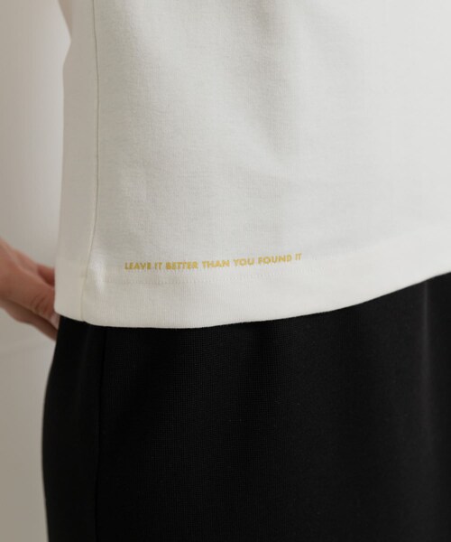 THE GOODLAND MARKET（ザグッドランドマーケット）の「PARKS PROJECT　Bicolor T-Shirts×PARKS（Tシャツ/カットソー・レディース・CLOUD/SHADOW/SAND・one）」の8枚目の写真