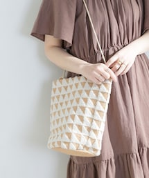 URBAN RESEARCH ROSSO | beej　インドメイドループ柄バッグ(かごバッグ)