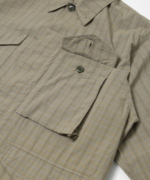 URBAN RESEARCH（アーバンリサーチ）の「Unlikely　M-51 Shirts Jacket（ミリタリージャケット・メンズ・Grn Plaids・M/L/XL）」の5枚目の写真
