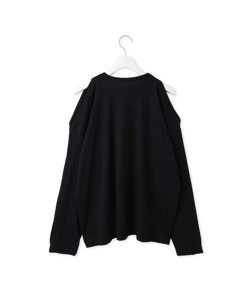 ADAM ET ROPE'(アダムエロペ)の「【Baserange(ベースレンジ)】別注 Pin Long Sleeves(Tシャツ/カットソー・レディース・ブラック/ホワイト・S)」の11枚目の写真