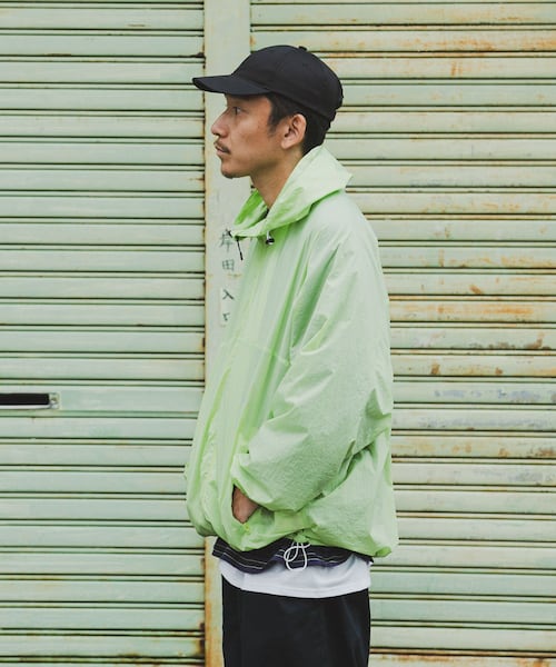 Wide Dad(ワイドダッド)の「Wide Dad DAD LIGHT PARKA(ブルゾン・メンズ・BLACK/LIME・1/2)」の22枚目の写真