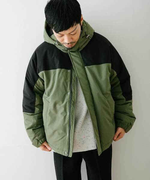 ITEMS URBANRESEARCH（アイテムズ アーバンリサーチ）の「中綿マウンテンパーカー（マウンテンパーカー・メンズ・KHK/BEG/CHA・M/L）」の5枚目の写真