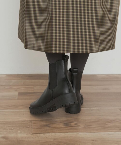 URBAN RESEARCH DOORS（アーバンリサーチドアーズ）の「『晴雨兼用』トラックソールブーツ（ブーツ・レディース・BROWN/BLACK・36/37/38）」の9枚目の写真