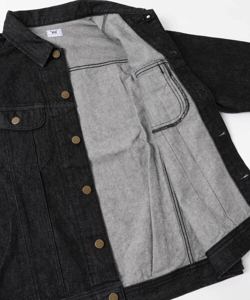 URBAN RESEARCH ROSSO（アーバンリサーチロッソ）の「『別注』Lee101 ×ROSSO　JACKET（デニムジャケット・レディース・BLKONEWASH・FREE）」の13枚目の写真