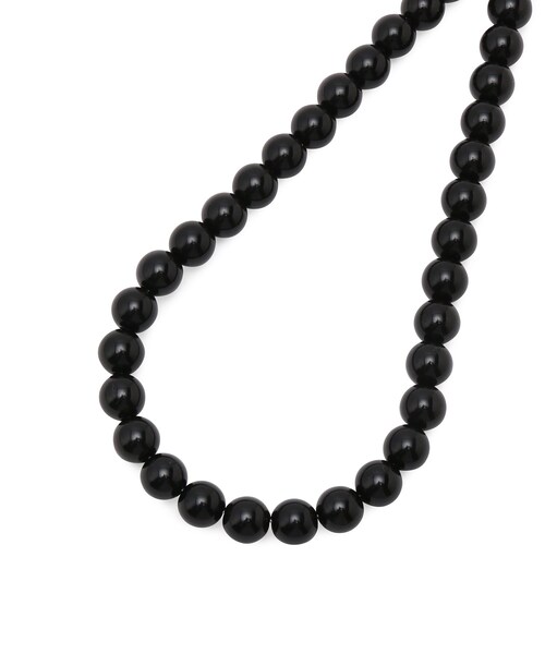 VIS（ビス）の「ボールショートネックレス（ネックレス・レディース・ブラック/その他・F）」の6枚目の写真