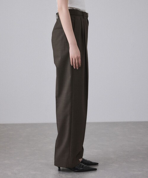 ADAM ET ROPE'（アダムエロペ）の「【EMOELLE】ベルテッドスラックス（スラックス・レディース・グレー系/キャメル系・36/38）」の21枚目の写真