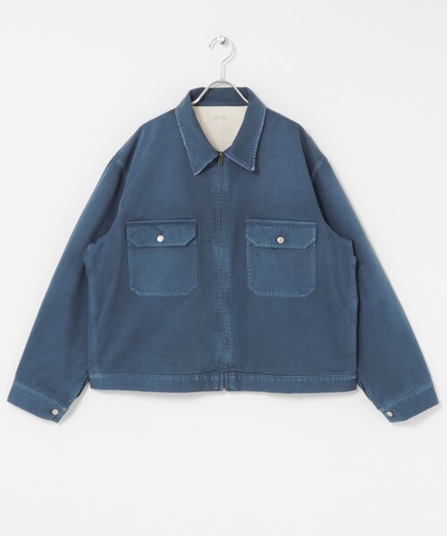 URBAN RESEARCH（アーバンリサーチ）の「A PRESSE　Vintage Work Jacket（カバーオール・メンズ・BLUE・2/3）」の10枚目の写真