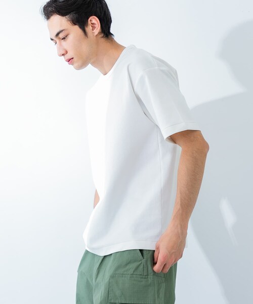 URBAN RESEARCH(アーバンリサーチ)の「接触冷感スムージーTシャツ(Tシャツ/カットソー・メンズ・WHITE/BLACK/NAVY/S.BLUE/TAUPE・S/M/L/XL)」の11枚目の写真