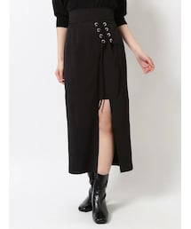 MURUA | レースアップラップスカート(スカート)